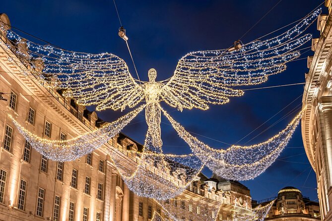 Magical London Christmas Lights Walking Tour with a Londoner - Carnaby Street finishes with a more playful style