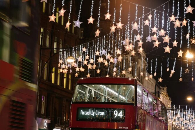Magical London Christmas Lights Walking Tour with a Londoner - Leicester Square adds a market stop