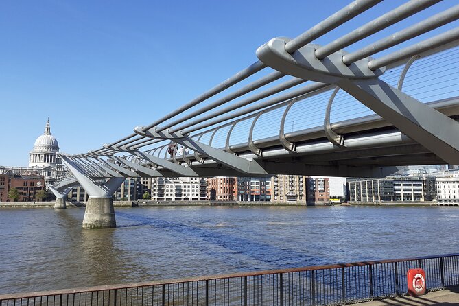 Medieval History Walking Tour from The Tower of London - The Thames and Millennium Bridge provide the best views