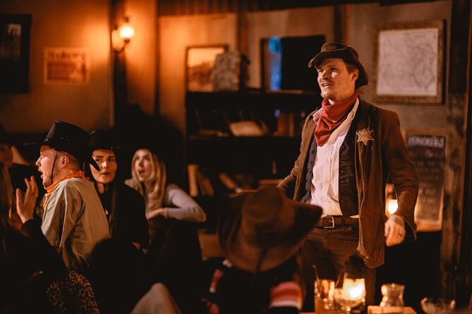 Moonshine Saloon Wild West Cocktail Experience - Games, jokes, and the Sheriff’s threat