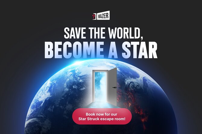 One-hour Private Star Struck Escape Room Gaming in London - A space mystery in Camden, not a sightseeing tour