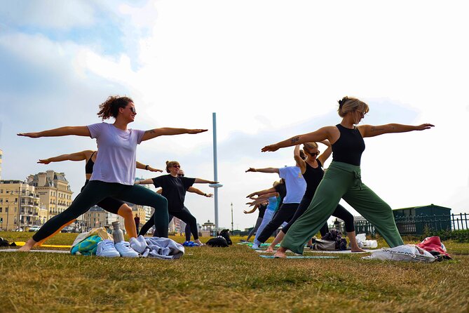 Outdoor Yoga Class at Brighton's Sea front - Key points at a glance