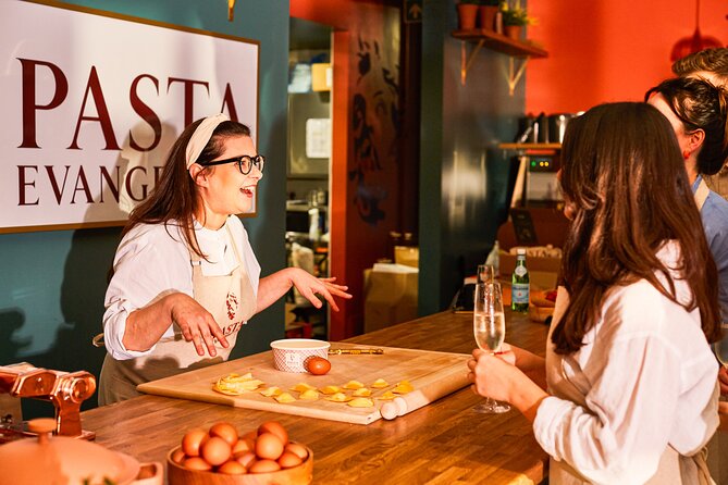 Pasta Making with Unlimited Prosecco in London's West End - Starting with focaccia, mozzarella, and tomatoes