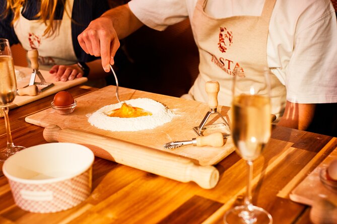 Pasta Making with Unlimited Prosecco in London's West End - Shaping tagliatelle, malloreddus, orecchiette, or tortellini