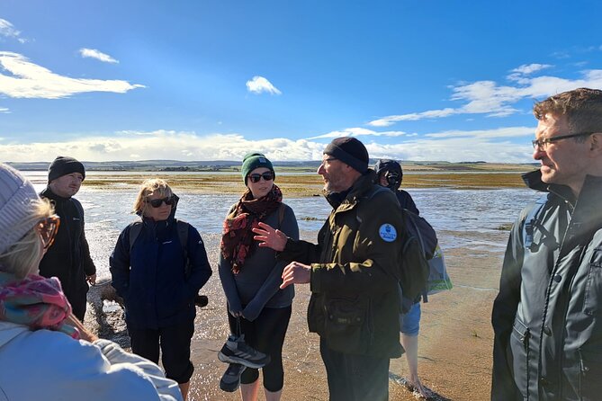 Pilgrims' Path walk across the sands to Holy Island - Ray’s stories make the walk more than a crossing