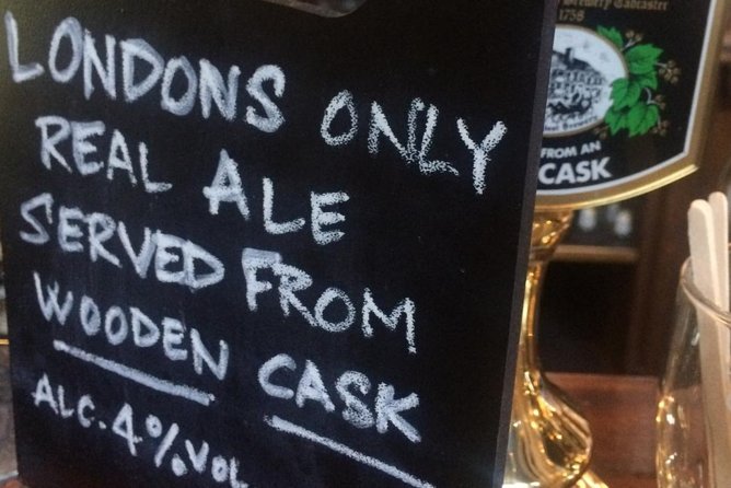 Private Group: Historical Pub Walking Tour of London - Drinks, pacing, and how much you should budget