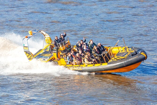 PRIVATE HIRE SPEEDBOAT 'THAMES BARRIER EXPERIENCE - 70 minutes from Embankment - Who will enjoy this most