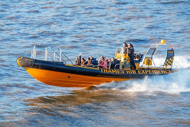 PRIVATE HIRE SPEEDBOAT 'TOWER RIB BLAST' - 20 minutes from Tower Millennium Pier - HMS Belfast and the working Thames