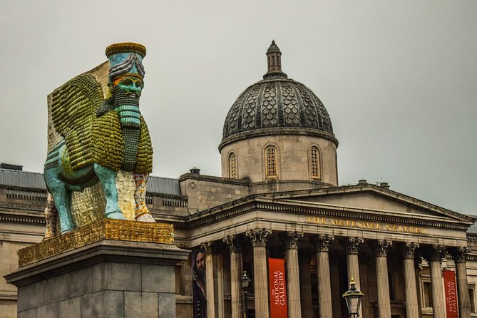 Private James Bond Fictional and Film Spy Tour of London - Trafalgar Square leads to Bond and Q