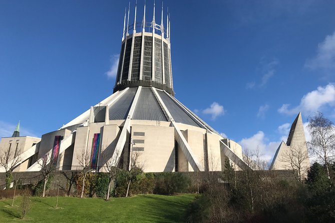 Private Liverpool Culture Walking Tour, Ghosts & Two Cathedrals. - Inside the Metropolitan Cathedral’s coloured light