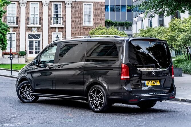 Private Luxury Van from Heathrow Airport LHR to Central London - The Mercedes V Class and luggage question