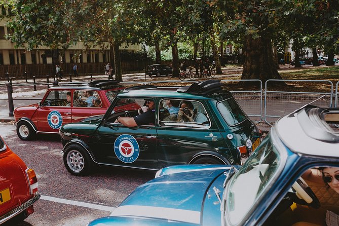 Private Panoramic Tour of London in a Classic Car - Leake Street Arches and London street art