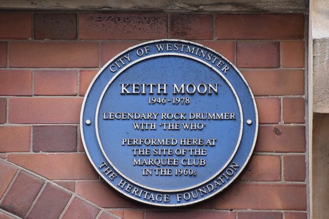 Private Rock 'n' Roll Music Tour of Central London - Key points at a glance