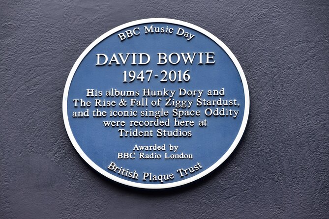 Private Rock 'n' Roll Music Tour of Central London - Heddon Street and the making of Ziggy Stardust