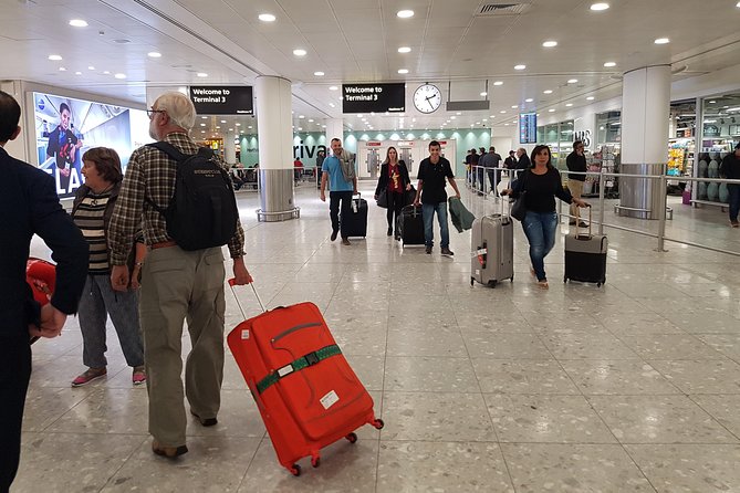 Private Round Trip Transfer between London Airports and Hotel - Luggage, children, and vehicle size