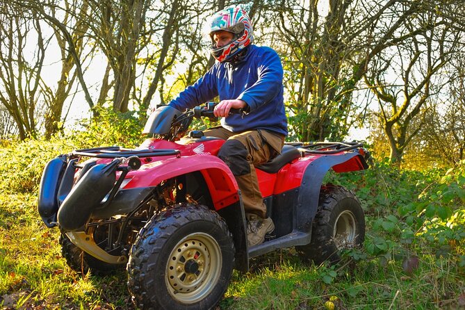 Quad Bike Trekking in Warwick - Steep hills, open grassland, and woodland