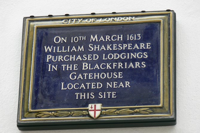Shakespeare London Walking Tour - The Shakespeare locations connected to three major plays