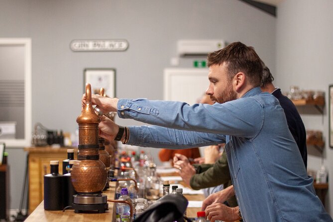 Shared Gin, Vodka & Rum Making Experience at Nelson's Distillery - Distilling, sealing, and labelling your bottle