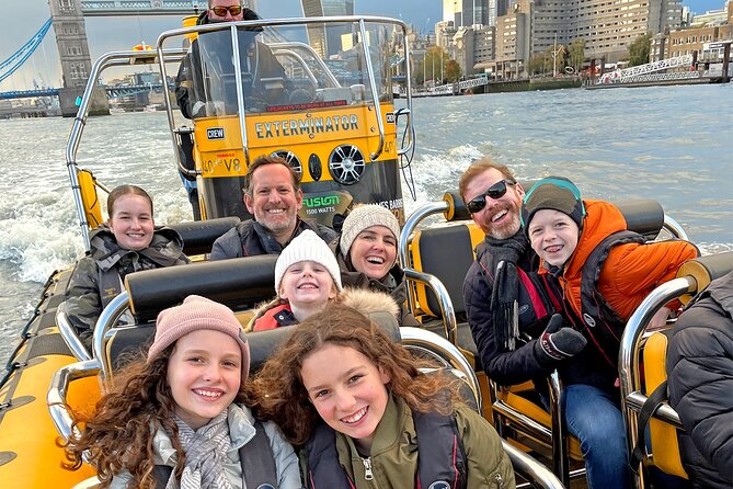 Speedboat Cruise Tour: Embankment OR Westminster Pier -70 minutes - Tower Bridge marks the change in pace