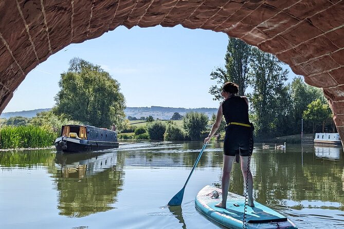 Stand-up Paddleboard SUP Safari on The River Avon For Beginners - Small details that improve the morning