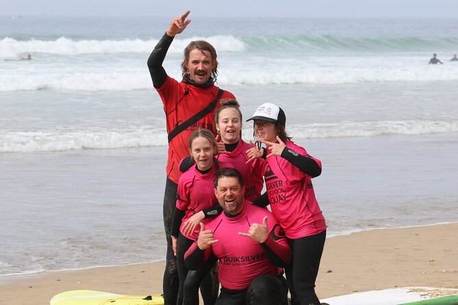 Surf Lesson - Getting fitted with a board and wetsuit