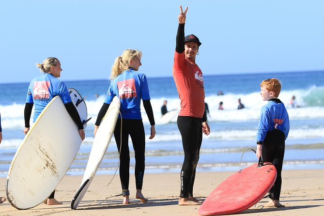 Surf Lesson - Several ways to get standing