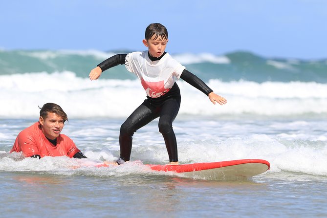 Surf Lesson - The first beach briefing: safety before surfing
