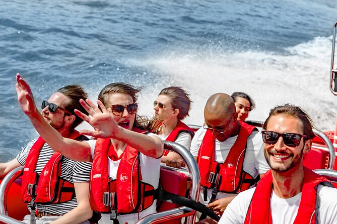 Thames High-Speed Zone Speedboat in London - The high-speed run toward Greenwich