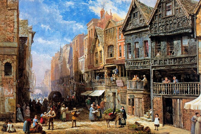 The Heart of Chester Walking Tour - Guided Walk - Northgate Street and the Town Hall square