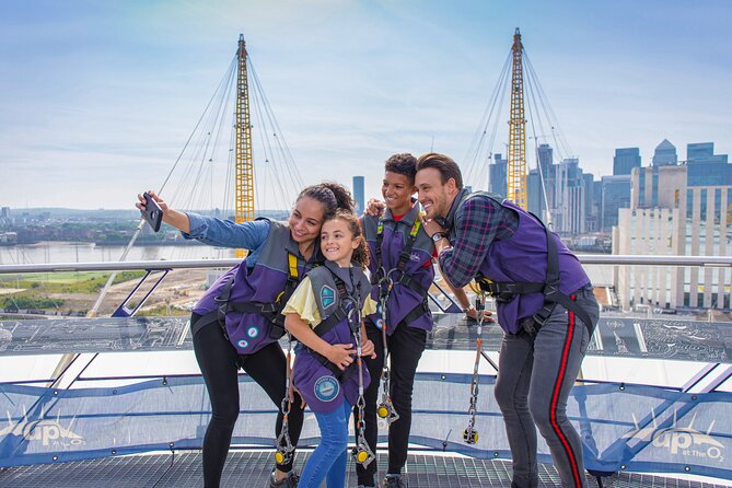 Up at The O2: Daytime Climb with Guided Tour with Panoramic Views - The 52-metre summit and London views