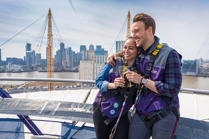 Up at The O2: Daytime Climb with Guided Tour with Panoramic Views - The descent is part of the challenge