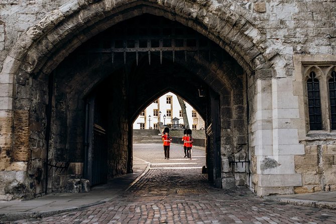 VIP Early Access Opening Ceremony Tower of London & River Cruise - Meeting your guide near Tower Place