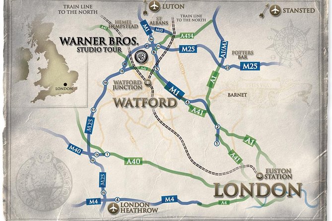 Warner Bros. Studio Tour with Transportation from London - Walking Diagon Alley with the original props