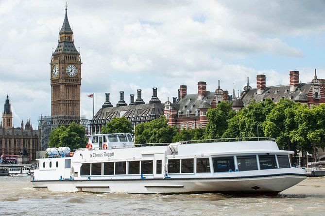 Westminster to Greenwich Sightseeing Thames Cruise in London - Tower Bridge From the Water